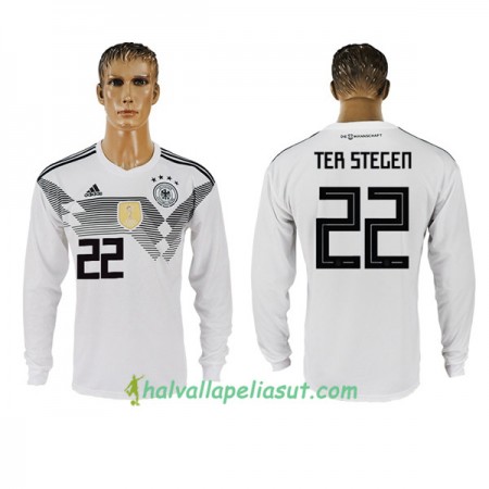 Jalkapallo Pelipaidat Saksa Ter Stegen 22 World Cup 2018 Kotipaita Pitkähihainen